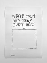 Load image into Gallery viewer, Stand In Front And Pretend You're Into Art Print CB Hoyo