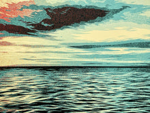 Load image into Gallery viewer, Sunset as the Fall Approaches Print Shepard Fairey