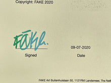 Load image into Gallery viewer, Super Nurse (Hand Finished) Print - Hand Embellished FAKE