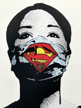 Load image into Gallery viewer, Super Nurse (Hand Finished) Print - Hand Embellished FAKE