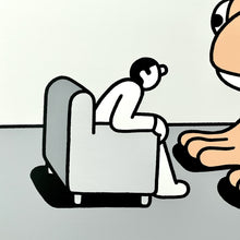 Load image into Gallery viewer, Talking With the Frog Print Daniel Padure