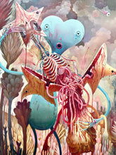 Load image into Gallery viewer, Tearing Up Print Charlie Immer