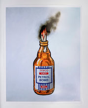 Load image into Gallery viewer, Tesco Petrol Bomb Print Banksy