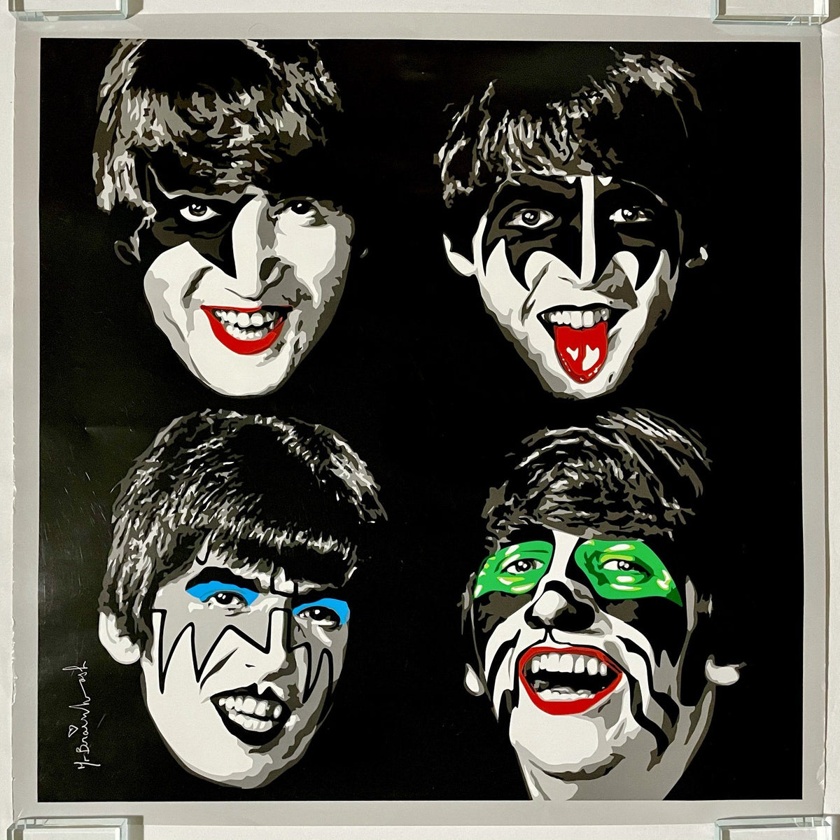 The Beatles as Kiss – Post Modern Vandal