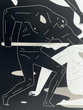 Load image into Gallery viewer, The Dark Rider (Silver) Print Cleon Peterson