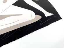 Load image into Gallery viewer, The Dark Rider (Silver) Print Cleon Peterson