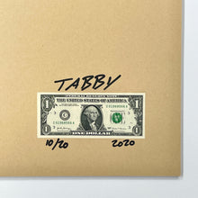 Load image into Gallery viewer, The Sound of Uzis (blue HPM) Painting TABBY