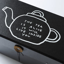 Load image into Gallery viewer, The Tea Is Alive Teapot Sculpture Ceramic David Shrigley