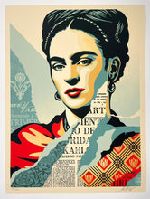 Load image into Gallery viewer, The Woman Who Defeated Pain (Frida Kahlo) Print Shepard Fairey