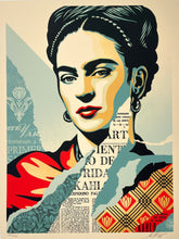 Load image into Gallery viewer, The Woman Who Defeated Pain (Frida Kahlo) Print Shepard Fairey