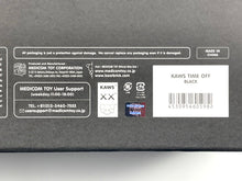 Load image into Gallery viewer, Time Off (Black) Vinyl Figure KAWS