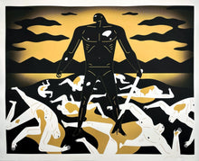 Load image into Gallery viewer, To Create & Destroy (Gold) Print Cleon Peterson