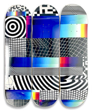Load image into Gallery viewer, Triptych (Set of 3) Skateboard Decks Skate Deck Felipe Pantone