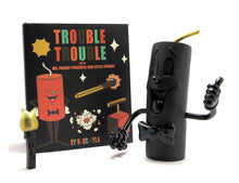 Load image into Gallery viewer, Trouble Trouble Vinyl Figure (Black) Vinyl Figure Dabs Myla