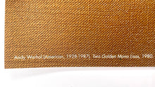 Load image into Gallery viewer, Two Golden Mona Lisas (Large) Print Andy Warhol