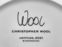 Load image into Gallery viewer, Untitled Ceramic Plate Ceramic Christopher Wool