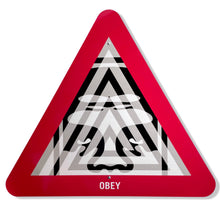 Load image into Gallery viewer, Unyielding (Metal Street Sign) Print Shepard Fairey