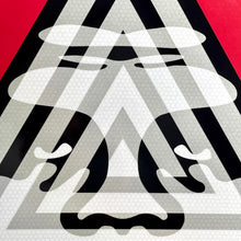 Load image into Gallery viewer, Unyielding (Metal Street Sign) Print Shepard Fairey