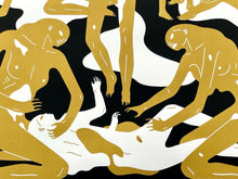 Load image into Gallery viewer, Virgins (Gold & Black) Print Cleon Peterson