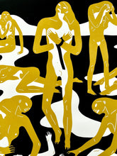 Load image into Gallery viewer, Virgins (Gold & Black) Print Cleon Peterson
