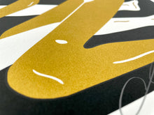 Load image into Gallery viewer, Virgins (Gold & Black) Print Cleon Peterson