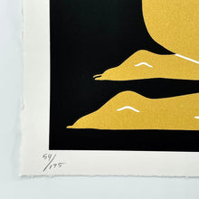 Load image into Gallery viewer, Virgins (Gold & Black) Print Cleon Peterson