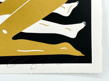 Load image into Gallery viewer, Virgins (Gold & Black) Print Cleon Peterson