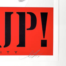 Load image into Gallery viewer, Wake Up! (White) Print Shepard Fairey