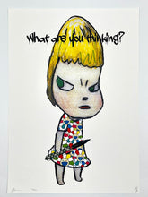 Load image into Gallery viewer, What Are You Thinking Print Death NYC