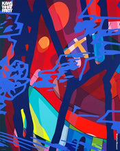 Load image into Gallery viewer, What Party: Score Years Poster Print KAWS