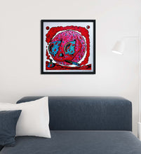 Load image into Gallery viewer, When The Moon Turns Red Print Spencer Keenan Cunningham