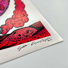 Load image into Gallery viewer, When The Moon Turns Red Print Spencer Keenan Cunningham