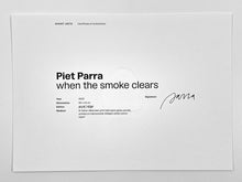 Load image into Gallery viewer, When The Smoke Clears Print Piet Parra
