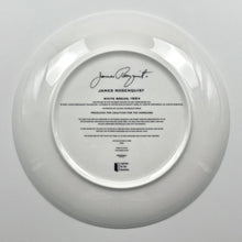 Load image into Gallery viewer, White Bread Ceramic Plate Ceramic James Rosenquist