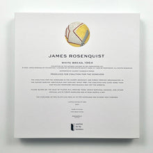Load image into Gallery viewer, White Bread Ceramic Plate Ceramic James Rosenquist