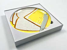 Load image into Gallery viewer, White Bread Ceramic Plate Ceramic James Rosenquist