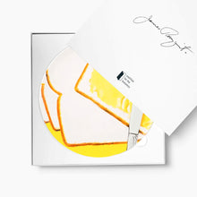Load image into Gallery viewer, White Bread Ceramic Plate Ceramic James Rosenquist
