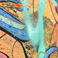 Load image into Gallery viewer, Wonder Woman With a Gun (1/1) Print - Hand Embellished Dillon Boy