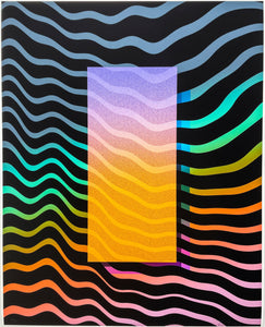 Atomic Color Waves Print Rachel Strum