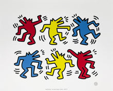 Load image into Gallery viewer, Dancing Dogs Print Keith Haring
