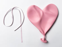 Load image into Gallery viewer, Deflated Heart Balloon Sculpture (Pink) Sculpture CJ Hendry
