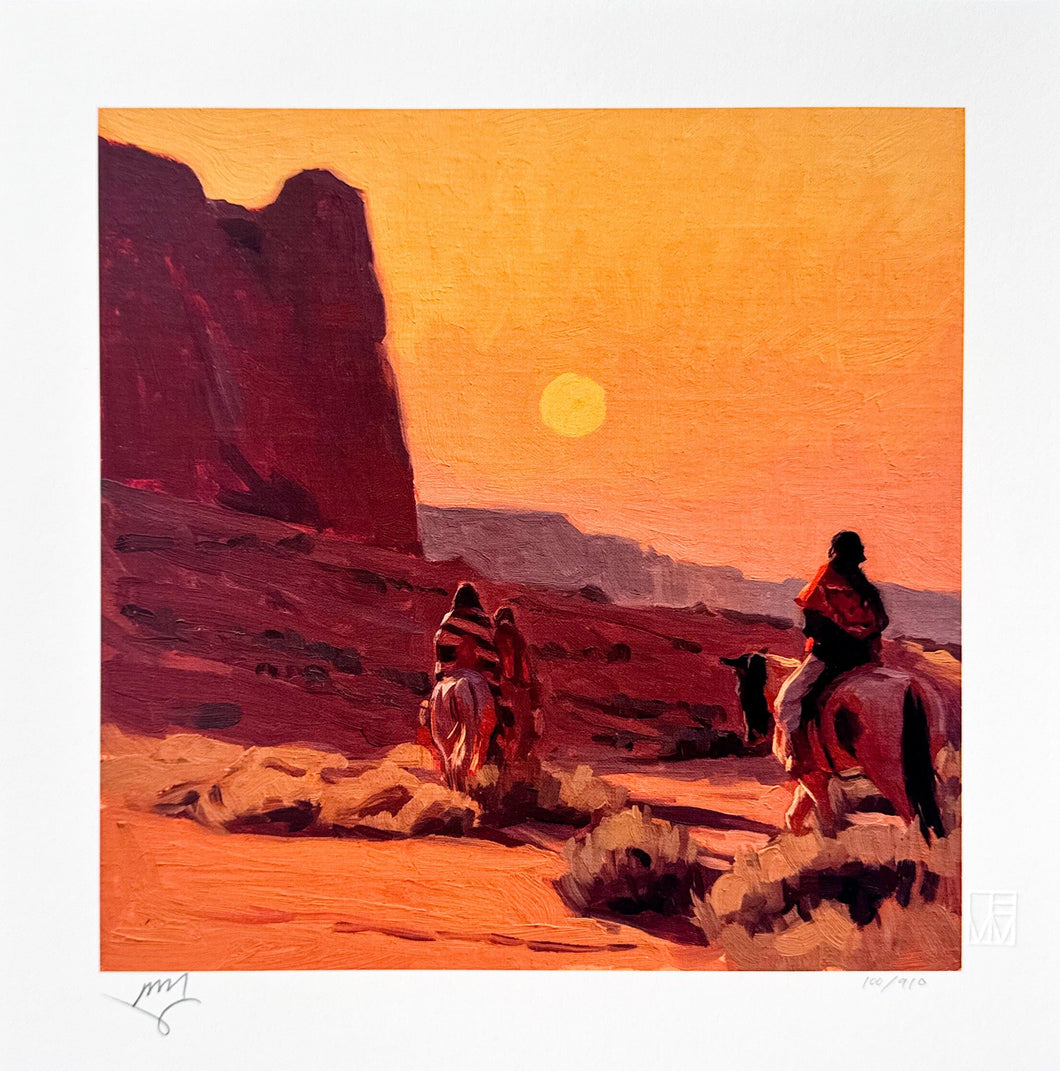 Dine Moonrise Print Mark Maggiori