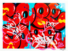 Load image into Gallery viewer, Dripping Tags - Special Hand-Embellished Edition Print COPE2
