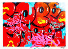 Load image into Gallery viewer, Dripping Tags - Special Hand-Embellished Edition Print COPE2
