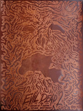 Load image into Gallery viewer, Evil Dead 2 "Necronomicon" (Leather Print) Print Drew Wise
