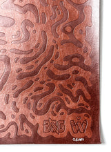 Load image into Gallery viewer, Evil Dead 2 "Necronomicon" (Leather Print) Print Drew Wise
