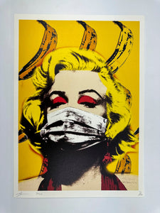 Face Mask Monroe Print Death NYC