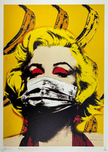 Load image into Gallery viewer, Face Mask Monroe Print Death NYC

