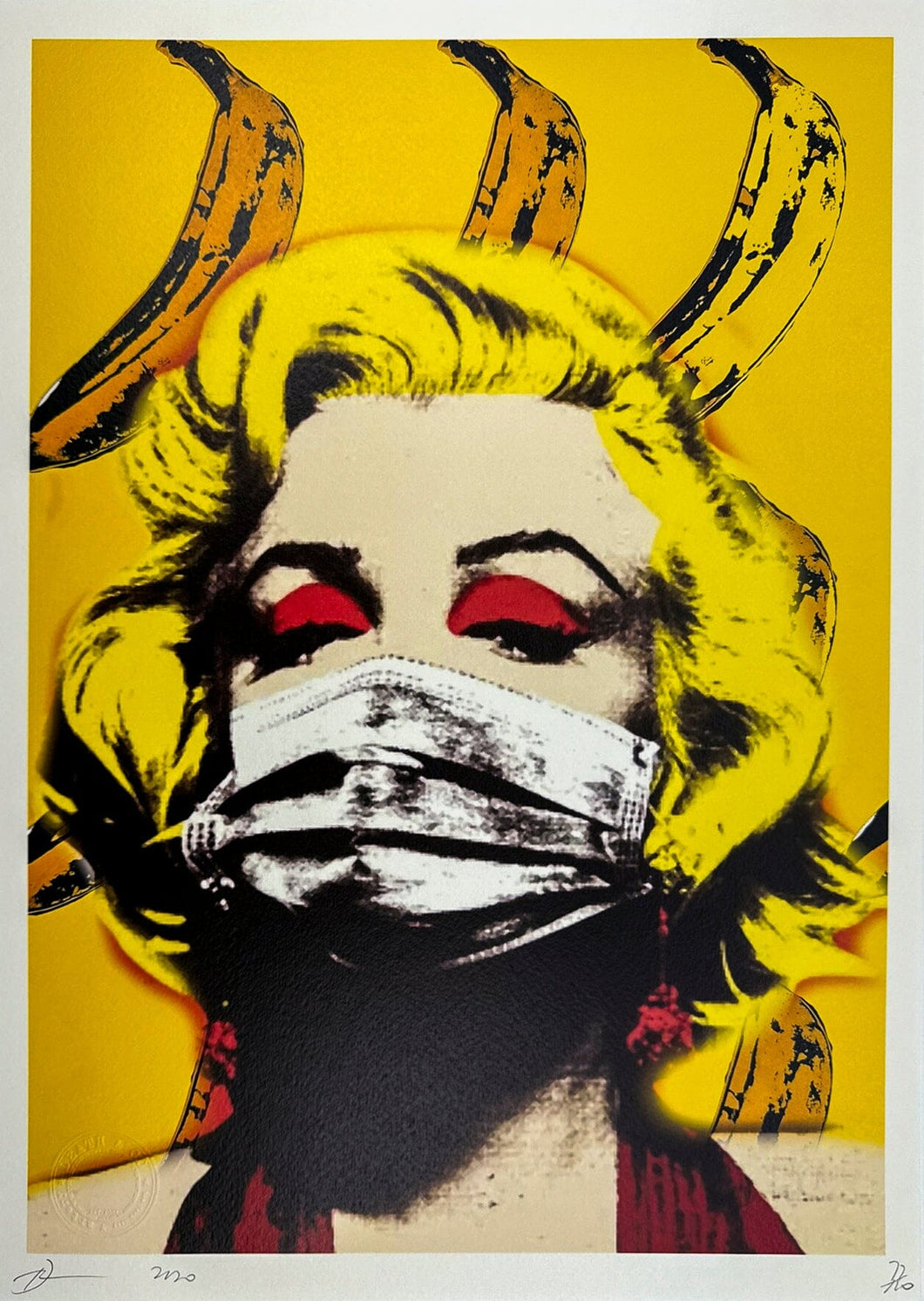 Face Mask Monroe Print Death NYC