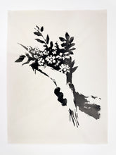 Load image into Gallery viewer, GDP Flower Thrower - Bouquet Print Banksy
